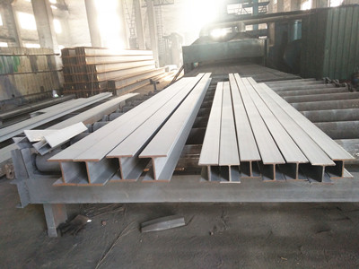 H型钢抛丸喷砂加工